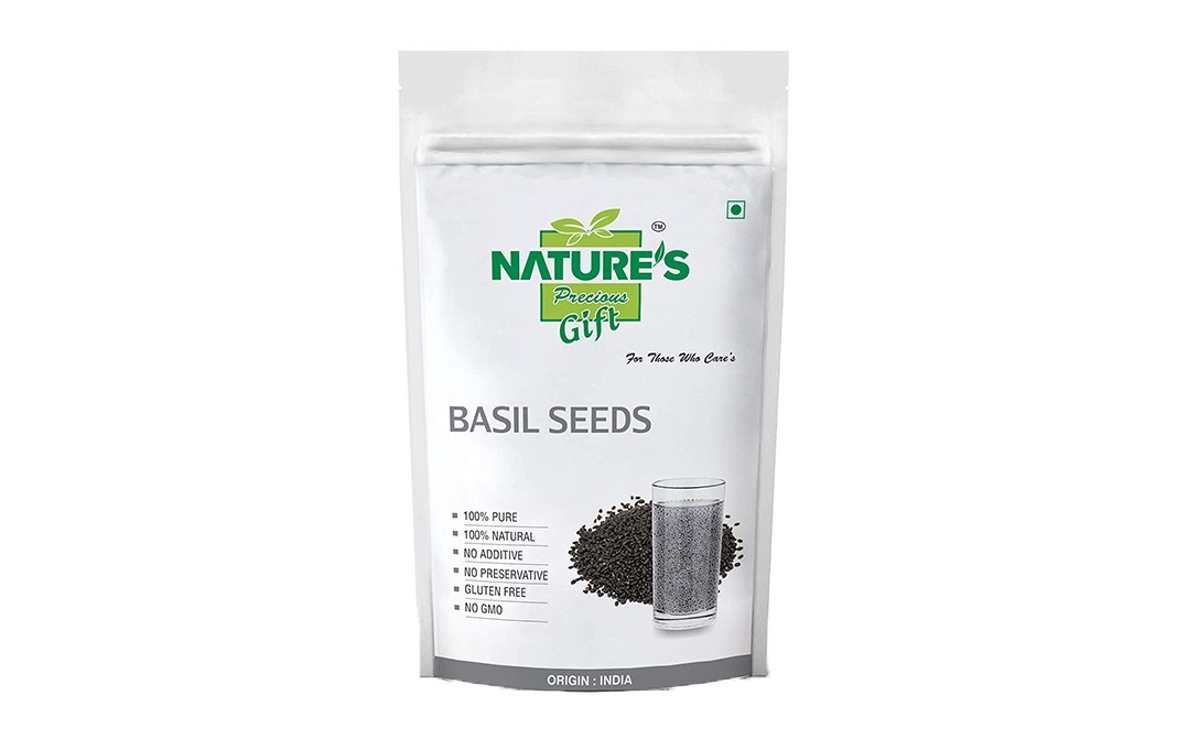 Nature's Gift Basil Seeds    Pack  1 kilogram